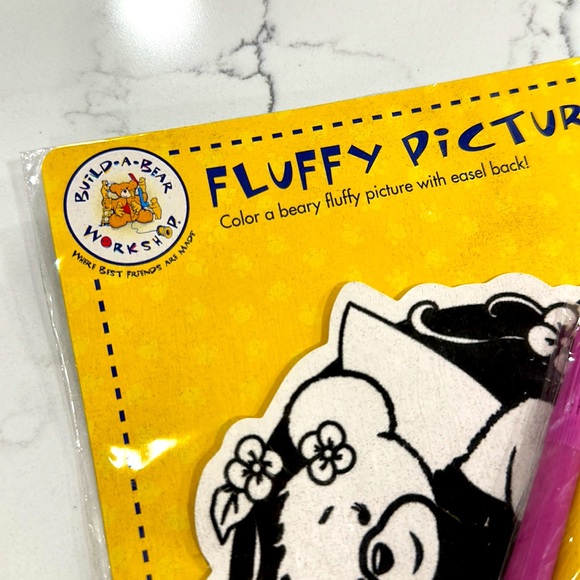 NWT Vintage Build a Bear Fluffy Picture - Picture 2 of 7